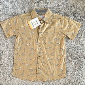 Boy’s Tan Short Sleeve Shirt